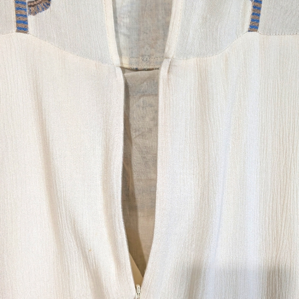 Free People Desert Winds Embroidered Boho Maxi Dress 4 - Picture 14 of 16